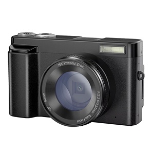 4k máy ảnh kỹ thuật số 48mp CMOS cảm biến Màn hình lật vlogging máy ảnh với tự động lấy nét macro HDMI đầu ra - Product Image 4