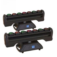 BOTAI 4in1 7x15W LED lumière principale mobile RGBWA + UV effet hybride faisceau/Spot/lavage/fonctions d'onde pour boîte de nuit DJ 260W émission UV