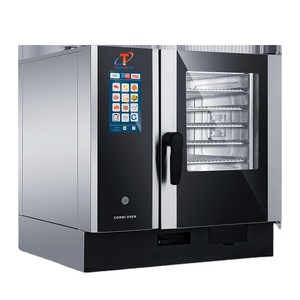 Horno Combinado Eléctrico Inteligente de Acero Inoxidable de 6 Niveles Comercial, Prepara <span class=keywords><strong>Pollo</strong></span> Asado <span class=keywords><strong>y</strong></span> <span class=keywords><strong>Pizza</strong></span> de Forma Eficiente para Restaurantes - Product Image 6