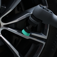 SPTA 1" 32mm Tampons de polissage professionnels en mousse à haute efficacité, à fixation auto-agrippante, pour coupes lourdes et zones difficiles d'accès, pour le detailing automobile