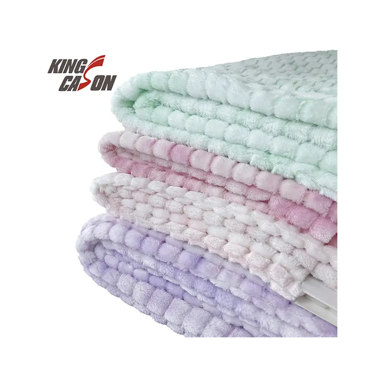 KINGCASON Meilleure vente de tissu polaire en flanelle de style unique Brosse latérale pour textiles d'intérieur