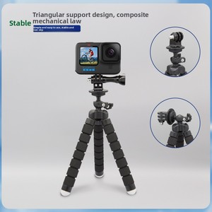 Bán Hot phổ bạch tuộc mini tripod hỗ trợ đứng Sponge tripod cho gopro điện thoại di động máy ảnh đi Pro Tripod - Product Image 4