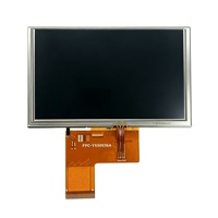Módulo de Pantalla LCD TFT IPS Táctil de 5 Pulgadas, 800x480, 40 Pines, Interfaz RGB, ST7262A, Pantalla Táctil RTP para Hogar Inteligente