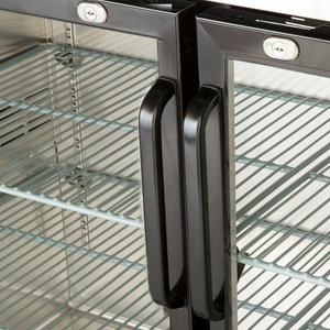 <span class=keywords><strong>Frigorifero</strong></span> <span class=keywords><strong>Orizzontale</strong></span> a Tre Porte con Raffreddamento a Ventola e Porta in Vetro per Bancone Bar - Product Image 2