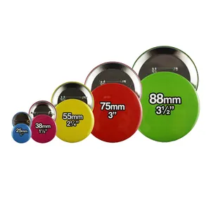 Giá Rẻ Nhà Sản Xuất Tùy Chỉnh Làm Thiết Kế Riêng Của Bạn Phim Hoạt Hình Biểu Tượng Kim Loại Phù Hiệu Nút Với Pin An Toàn - Product Image 1