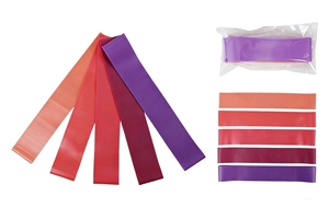 Fasce Elastiche per Fitness con Logo Personalizzato, Attrezzatura da Palestra in Latex, Bande di Resistenza per Allenamento ed Esercizio - Product Image 5