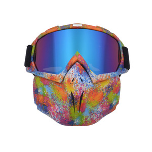 Gafas de sol para motocicleta con montura completa, lentes esféricas, antivaho, protección UV, gafas de sol para deportes al aire libre para hombres, montura de plástico de policarbonato - Product Image 2