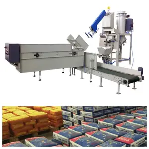 High Accuracy 25 kg Automatic Lime Sand Powder Packing Bag Filler Valve Bag Packaging Cement Filling Machine