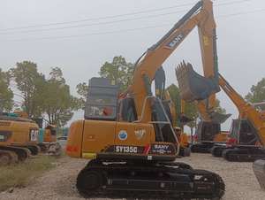 รถขุดตีนตะขาบมือสอง รุ่น SY135C ขนาด 13 ตัน พร้อมเครื่องยนต์ Isuzu ความจุบุ้งกี๋ 0.6 ลูกบาศก์เมตร และกำลังแรง - Product Image 6