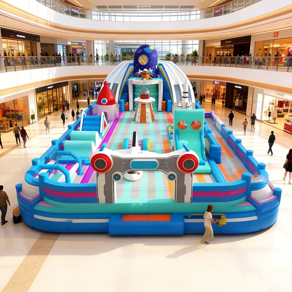 Factory Inflatable Amusement Theme Playground Sports Bounce Funland ...