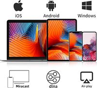 Adaptateur de streaming TV sans fil Miracast/AirPlay/DLNA en gros, Dongle HDMI Plug-and-Play pour la mise en miroir d'écran