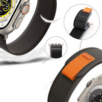 2025 nouveau bracelet de montre en nylon tissé pour Apple marque réglable Sport Design bracelet de montre de haute qualité pour Apple Samsung