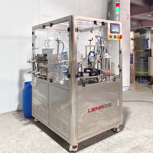 Halbautomatische Monodosis-Streifenfüllmaschine Monodosis-Streifenröhrchen Einzeldosis-Füller <span class=keywords><strong>Form</strong></span>-Füll-Versiegelungs-Verpackungsmaschine - Product Image 4