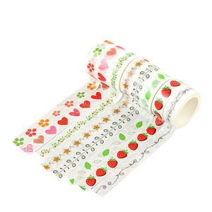 Ensemble de rubans washi dorés de luxe, ruban décoratif en papier holographique argenté pour scrapbooking et emballage cadeau haut de gamme - Product Image 5