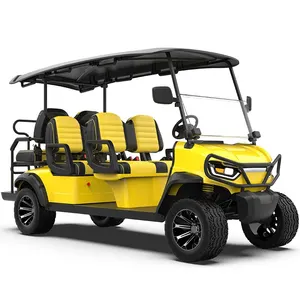 China Factory 6 Seats Electric Golf Cart Golf Trolley Club Car