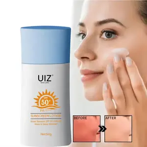 Manufacturer Sunscreen Spf 50 Waterproof Mild Refreshing Not Oily Protection Uv Facial Body Sun Screen Cream Lotion