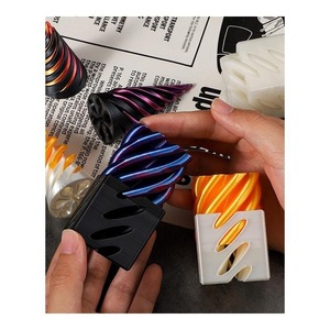 Cône Torsadé Télescopique 3D Imprimé en 3D, Anti-Stress, Gadget de Bureau pour l'Anxiété au Bureau, Vente en Gros, Jouet Artistique Personnalisé - Product Image 5