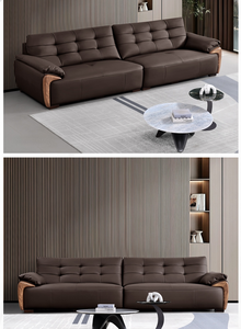 Canapé haut de gamme de style europé<span class=keywords><strong>en</strong></span>, avec bords <span class=keywords><strong>en</strong></span> bois massif, au design luxueux et facile à <span class=keywords><strong>nettoyer</strong></span> à l'eau - Product Image 3