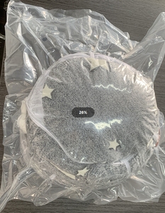 Glow Dark Kitty Spielzeug Katze Tunnel Bett Rohr Kissen Selbst leuchtende Flanell Stoff Solid Pattern Crinkle Plüsch Ball Colla psible Design - Product Image 6