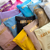 Sacs d'expédition en polyéthylène auto-adhésifs avec poignées, logo personnalisé, impression personnalisée, sacs d'expédition personnalisés, pochette de transport en plastique