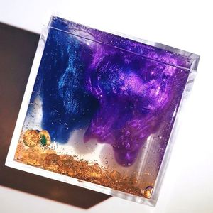 ของเล่นยอดนิยมของเล่นเด็กทำจากไอศกรีมสไลม์ปลอดสารพิษเพื่อการศึกษาแบบกริดคริสตัลแบบน้ำเมือกใส - Product Image 2