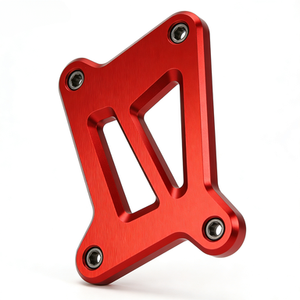 Support de plaque d'immatriculation de moto en aluminium usiné CNC personnalisable pour le montage de feux arrière et d'accessoires - Product Image 3