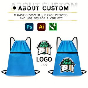 Wholesale <b>Backpacks</b> Foldable Light Knapsack Casual Sport <b>Drawstring</b> Bagpack Promotional Gift Packsack for Events - Product Image 3