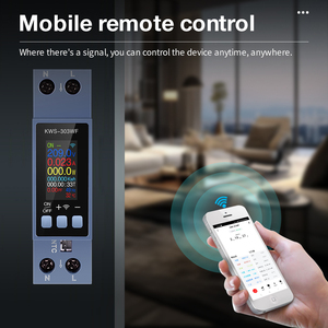 एसी मीटर डिजिटल डिस्प्ले मल्टीफंक्शनल गाइड वोल्टेज KWS-303 नई आगमन - Product Image 4