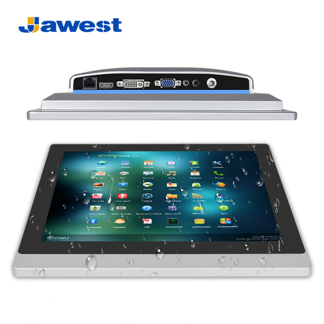 Jawest 10.1 Inch 1280x800 Open Frame Industrial LCD Touch Monitor Touchscreen Portable Industries Monitor for Industry 4.0