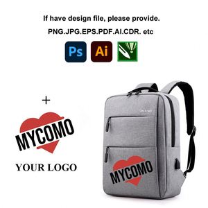 Sac à dos pour ordinateur portable de grande capacité personnalisé en usine avec chargement USB, sac à dos professionnel avec logo personnalisé pour usage quotidien - Product Image 3