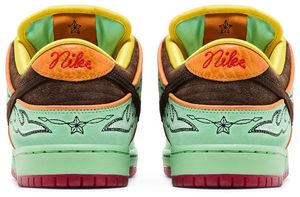 Chaussures de skate unisexes Dunk Low SB Rodeo, tige en toile respirante, lacets, bout rond, semelle intermédiaire en EVA, baskets décontractées d'été - Product Image 3