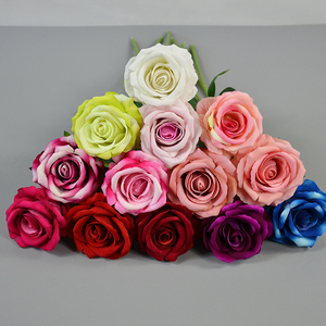 Rosa Artificial de Terciopelo Realista en Oferta, Rosa Blanca de Tallo Único, Decoración para Bodas, Navidad, Día de San Valentín - Product Image 5