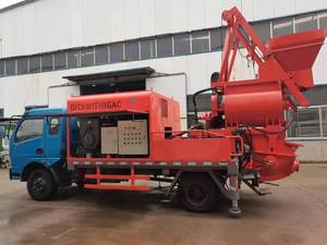 Mélangeur de béton pour <span class=keywords><strong>camion</strong></span>, 35 v, 40 m3/H, pompe à béton, grand mobile - Product Image 6
