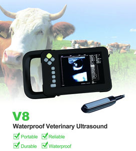 V8 वेट हैंडहेल्ड बी-मोड पशु चिकित्सा अल्ट्रासाउंड स्कैनर उच्च प्रदर्शन ऑप्टिकल उपकरण उत्पाद - Product Image 4