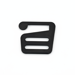 Hebilla de Gancho en G de Aleación de Zinc de Alta Resistencia, Ajustador Deslizante de Correas Negro Mate, Cierre de Liberación Rápida para Correas de Mochila de 19mm, 25mm, 38mm - Product Image 5