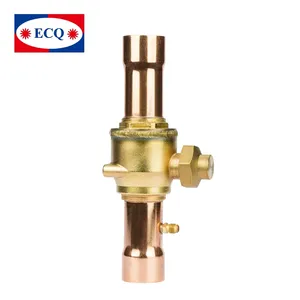 HAVC Tools Refrigeration Copper Ball Valve For Refrigeration Condensing Unit Ball Valve Brass Shut-off valve