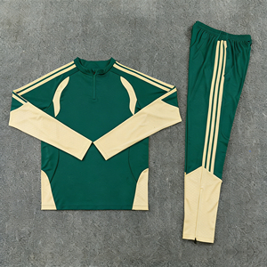 Autumn Winter Football Jersey 26/27 Madrid Training Uniform Set Half Zipper Long Sleeve Breathable sports suit <b>Soccer</b> Wear - Product Image 2