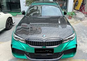 Venta caliente pegatinas de coche Color vinilo tinte burbuja libre PET Isla de Man verde coche envoltura vinilo cuerpo completo - Product Image 4