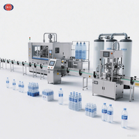 Ligne de production de bouteilles industrielles avec bande transporteuse