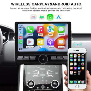 Autoradio <span class=keywords><strong>Android</strong></span> QLED 10.1 Pollici 2DIN con Manopole Stile Pianoforte, GPS, Amplificatore, Mirror Link, RGB, 1 Anno di Garanzia, CarPlay, <span class=keywords><strong>Android</strong></span> <span class=keywords><strong>Auto</strong></span>, <span class=keywords><strong>BT</strong></span> - Product Image 4