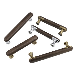 Nouvelle poignée et bouton de luxe en bronze moderne pour armoire, commode et porte - Product Image 1