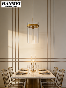 Style American Light Luxury Crystal Chandelier With Adjustable Height for Hotel Bedroom Dining Room LED Lighting HM-HR-068 <b>Small</b> - Product Image 3