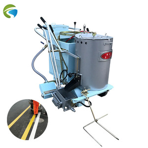 Recambios de calle termoplásticos automáticos proporcionados máquina de pintura de línea de caja de cambios para trabajo de tráfico de fabricación de señales de tráfico - Product Image 1