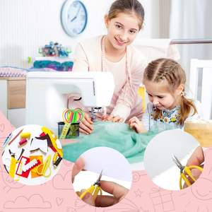 Ciseaux à broder miniatures portables et durables de couleur personnalisée, super tranchants et sécurisés pour la broderie, le point de croix et la couture - Product Image 6