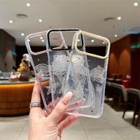 Coque de téléphone Lichicase avec nœud papillon, design brillant et féminin pour Redmi Note 17 Note 17 Pro, coque arrière transparente avec pare-chocs
