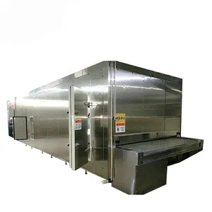 Hot Selling Industrial Automatic Food Vegetables Meat Fruits Quick Blast Tunnel Freezer Machine