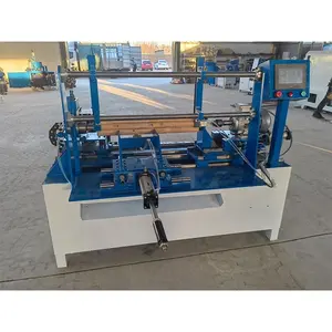 Automatic round rod drilling machine CNC round rod wood table and chair bench leg drilling machine