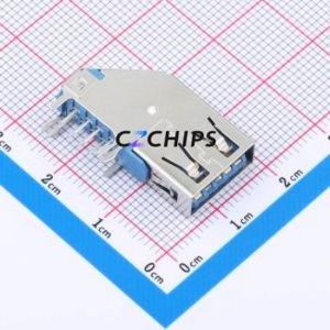 UB30F3-U011-HLRS01-P <b>USB</b> <b>Connector</b> Through hole Component (THT) <b>Connector</b> ( Mounting Type: Side Insert ) - Product Image 1