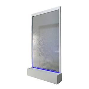 <span class=keywords><strong>Fontaine</strong></span> à miroir personnalisée pour décoration intérieure <span class=keywords><strong>de</strong></span> <span class=keywords><strong>la</strong></span> maison Lumières LED pour l'extérieur Jardin Cour Cascade décorative en acier inoxydable Cascade - Product Image 4