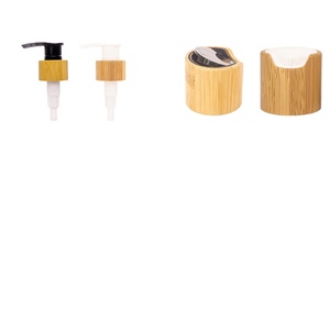 Capuchons à vis anti-déversement en bambou, bois, plastique PP 20/410, 24/410, 28/410 pour emballages cosmétiques avec options de logo personnalisé et échantillon gratuit - Product Image 4
